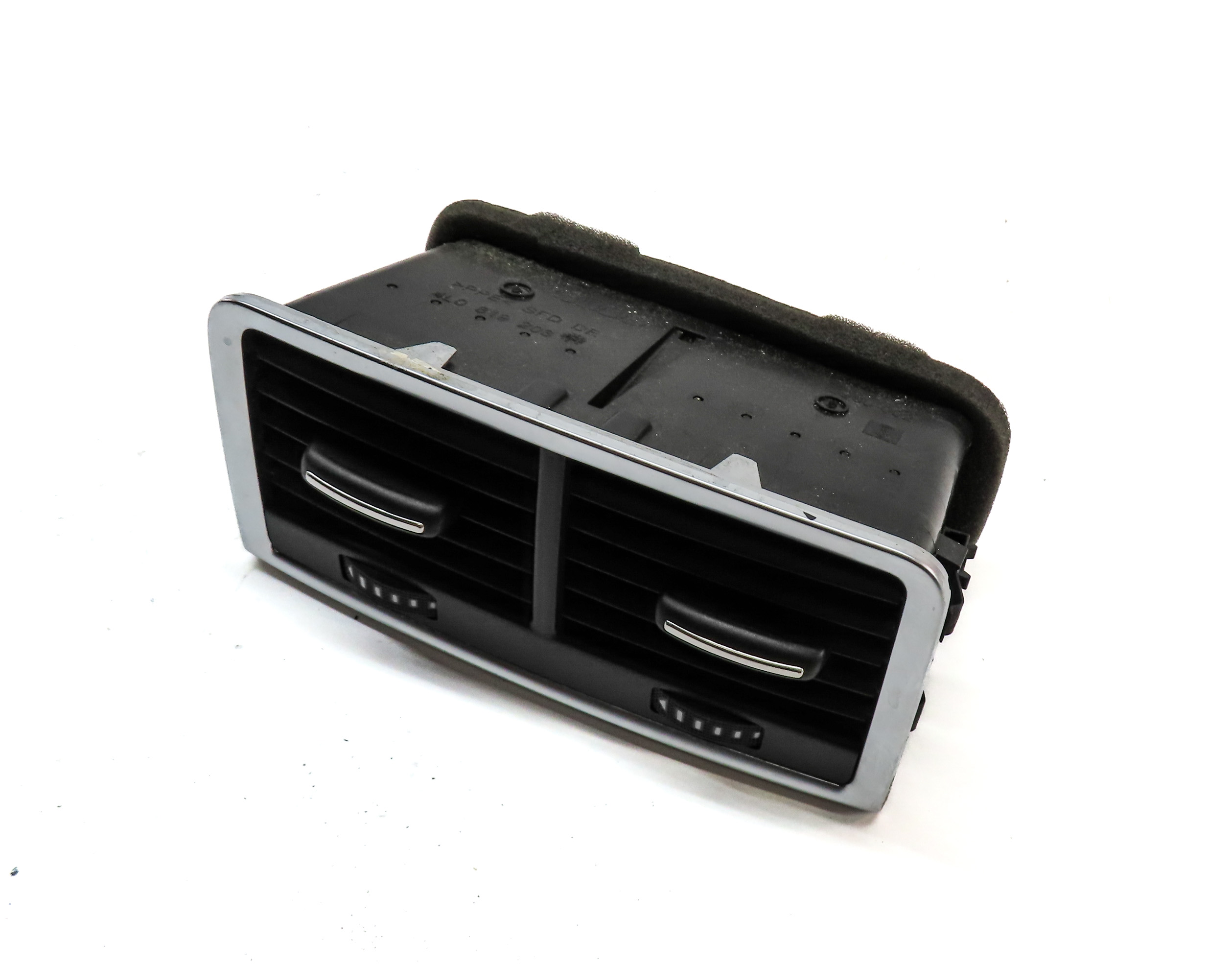 2011 AUDI Q7 (4L) REAR CENTER CONSOLE HEAT AIR AC HVAC VENT (Black) — exact item pictured